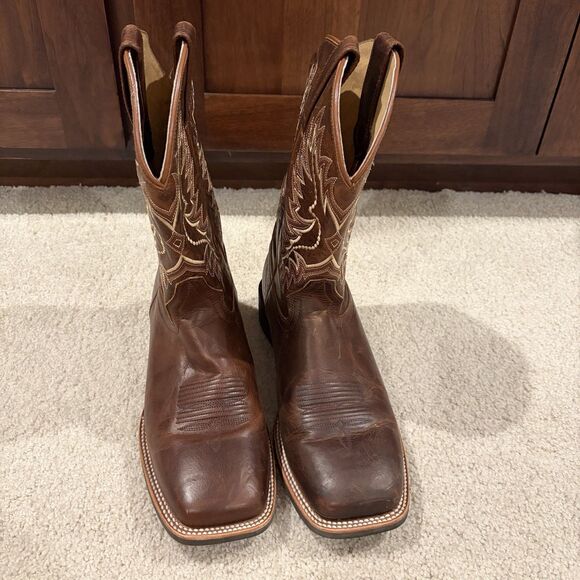 EUC Cody James Men Xero Gravity Unit Western Performance Boot Brown Size 11.5 main image 10